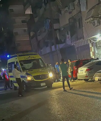 Egyptian Woman's Desperate Leap from a Building in Port Said
