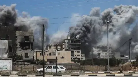 Palestinian Killed in Israeli Airstrike on Gaza City