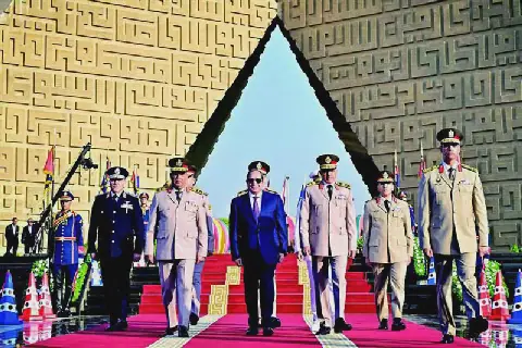 Egyptian President Abdel Fattah Al-Sissi Delivers Address on 53rd Anniversary of October War