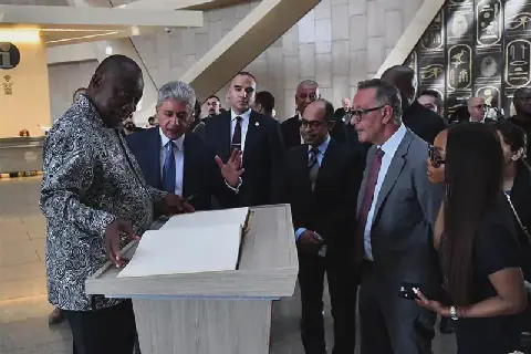 Le président sud-africain Cyril Ramaphosa visite l'Égypte pour renforcer la coopération bilatérale
