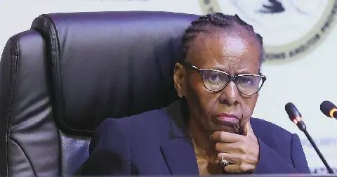 Sisi Khampepe chairperson  of the TRC commission of inquiry in Johannesburg. Picture: Veli Nhlapo