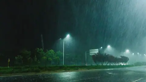 Heavy Rainfall Hits Alexandria's Baytash and Ameria Areas