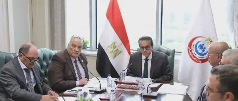 Egypt's Health Minister Leads Meeting on Medical Professions Risk Fund