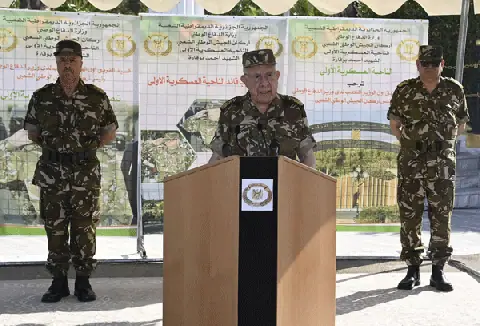 Algerian Army Chief Emphasizes Continued Efforts Against Terrorism and Drug Trafficking