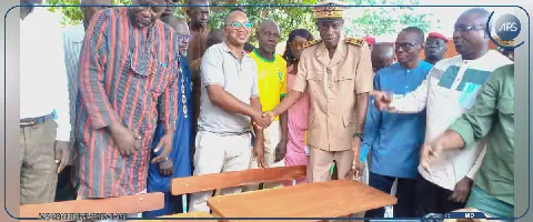 Senegal's Bignona Department Receives 550 School Tables and Benches
