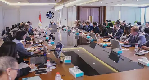 وزير التخطيط يبحث مع مؤسسات التمويل ووكالات التصنيف الدولية ملامح البرنامج الوطنى للتحول الاقتصادى