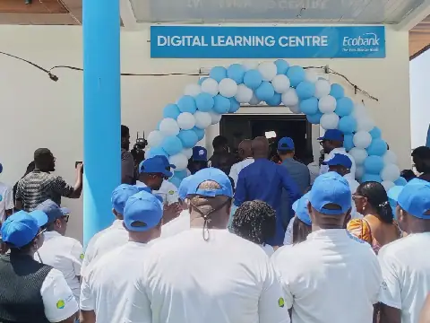 Ecobank opens digital learning centre for 2,000 pupils