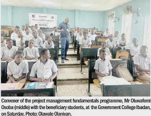 Nigeria Must Curb Project Failures, Osoba Tells GCI Students