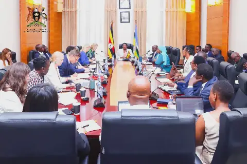 PM Nabbanja meets Development Partners ahead of National Partnership Forum
