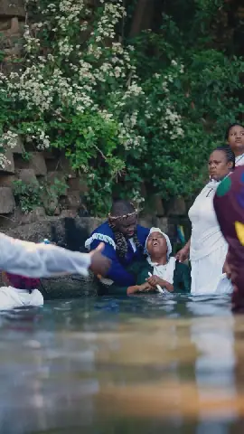 Wiseman Mncube Leads Large Crowd in Prayer at Delta Park Waterfall
