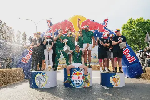 Livingroom Referees Win Red Bull Box Cart Race in Joburg