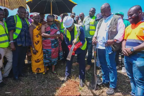 Ghana's Agriculture Minister Initiates 175-Hectare Water Conservation Project