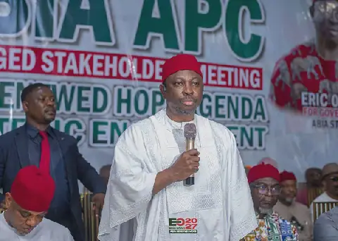Abia 2027: Opah Urges APC Supporters to Unite for Victory