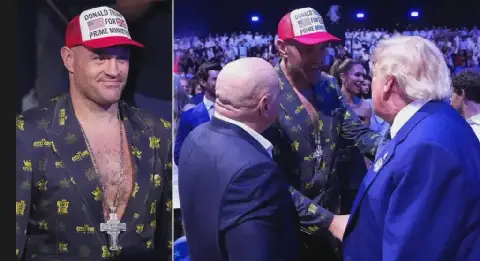 Fury to invite Prez. Trump for Joshua fight ring walk