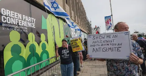 Britain’s Green Party adopts policy equating Zionism with racism