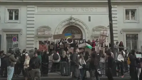 French student loses hand as school protests enter third week