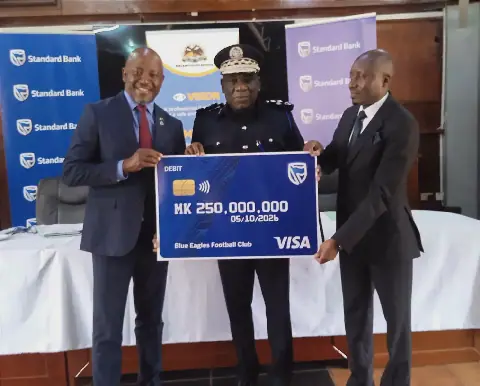 Standard Bank partners Blue Eagles FC with K250 million sponsorship