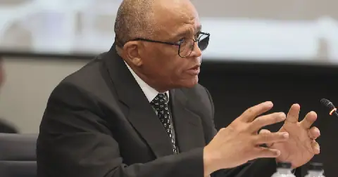 Eastern Cape judge Gerald Bloem during a Judicial Service Commission interview in Sandton. The process is running from October 5 to 13 to fill 22 vacancies across South Africa. Picture: Antonio Muchave
