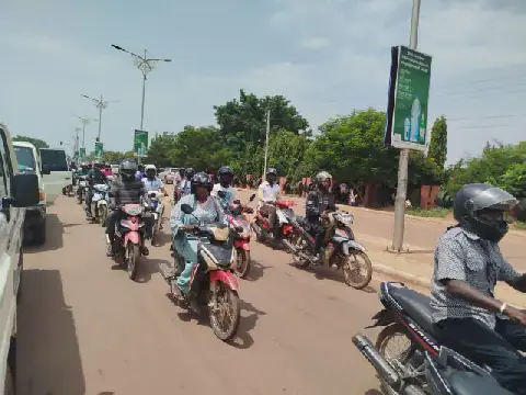 Burkina Faso Sees Significant Increase in Helmet Use Among Motorcyclists