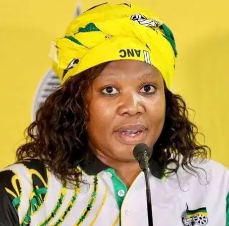 Victoria de Beer-Mthombeni, voormalige uitvoerende burgemeester van Ngwathe in die Vrystaat.