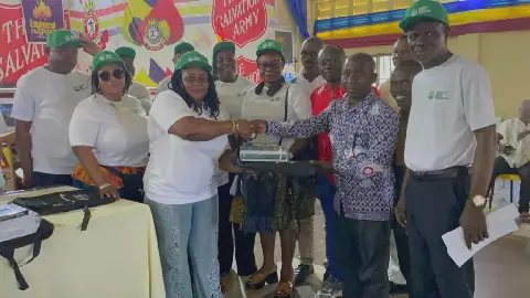 Humanity Haven Foundation provides educational items to vulnerable pupils in Wiamoase