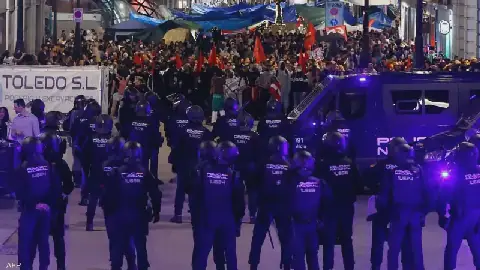 Clashes Erupt in Barcelona as Thousands Protest Housing Affordability