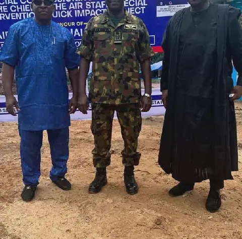 NAF Commissions Solar-Powered Market in Okpoga, Benue State