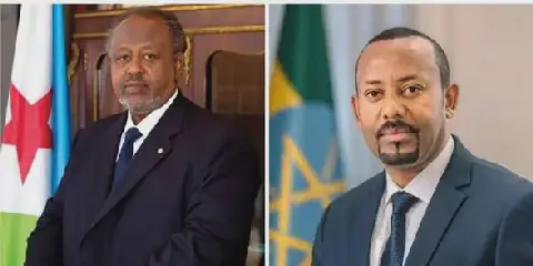 Djibouti's President Guelleh Congratulates Ethiopia's Prime Minister Abiy Ahmed on Re-election
