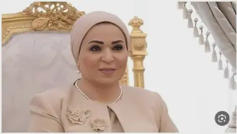 Egypt's First Lady Celebrates October Victory