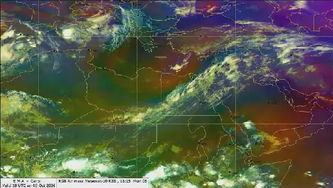 Egypt's Weather: Low-Pressure System to Gradually Weaken