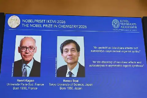 French-Japanese Duo Wins Nobel Prize in Chemistry for Asymmetric Synthesis