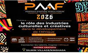 First Edition of Portrait d'Artiste Africa Forum Announced in Kinshasa