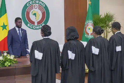Senegal's President Diomaye Faye to Oversee Oath of New ECOWAS Court Judges