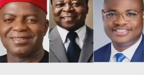 Dr. Alex Chioma Otti and late Chief Sam Mbakwe are presented as figures linked by a 40-year leadership narrative shaping discussions about Abia State’s past, present and future