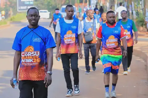 Thousands Turn Out for 3rd Annual CoRSU Disability Walk in Uganda