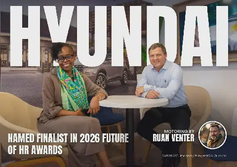 Hyundai Automotive South Africa Named Finalist in 2026 Future of HR Awards