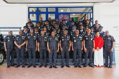 IGP Decorates 19 Newly Promoted DCOPs in Ghana