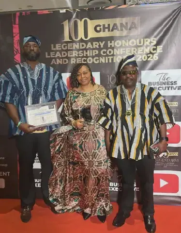 Medi-Moses CEO Honoured Among Ghana's 100 Legends