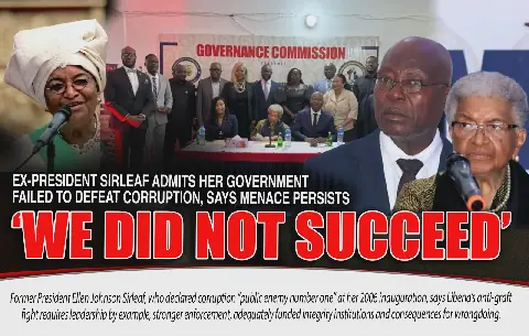 Liberia: Ex-President Sirleaf Admits Her Government Failed to Defeat Corruption, Says Menace Persists