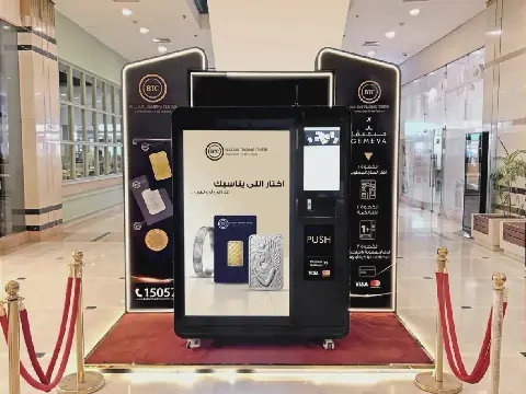 BTC launches gold, silver bullion vending machine in Egypt