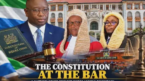 Sierra Leone's Constitutional Amendment Dispute Heads to Supreme Court