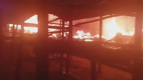 AFC/M23 Alleges FDLR Militia Torching Homes, Market in Eastern DRC