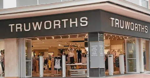 A Truworths store in Illovo, Johannesburg.