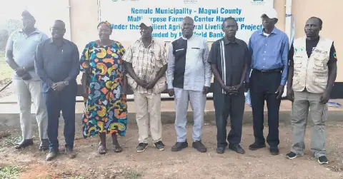 South Sudan's Agriculture Ministry Hands Over Fisheries Facilities in Nimule Municipality