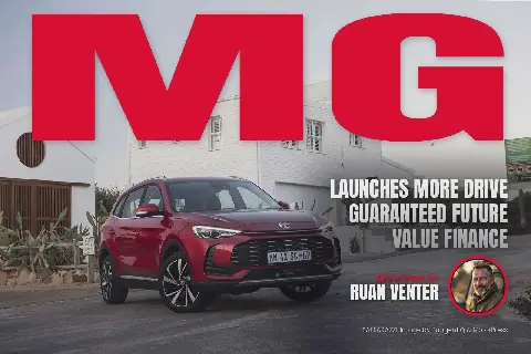 MG launches More DRIVE guaranteed future value finance in South Africa