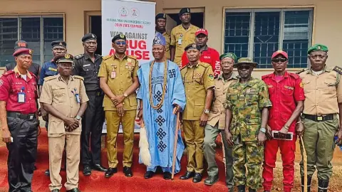 NDLEA commissions Olorunda office as traditional ruler backs community drug fight