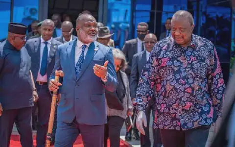 Uhuru, Sahle- lead talks pushes for peace in Eastern DRC
