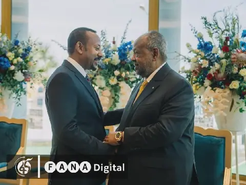 Djibouti President Congratulates Ethiopia's PM Abiy on Re-election