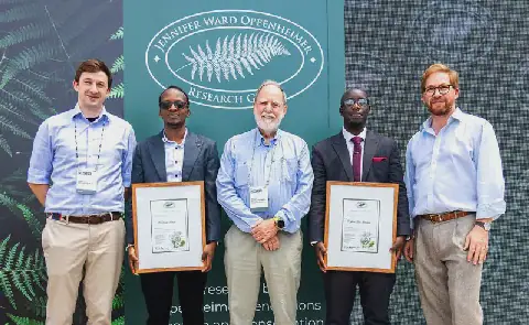 Winning scientists show Africa’s environmental future is written in microbes and trees