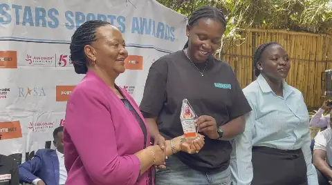 Shadia Nassanga and Yusuf Baliruno Honoured for Contributions to Sport